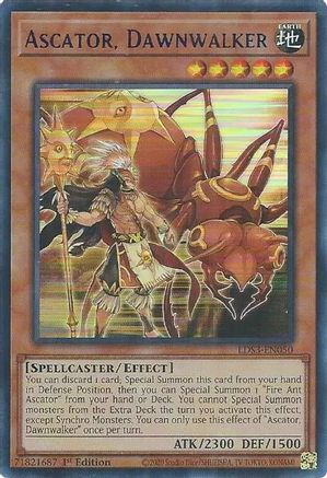 Ascator, Dawnwalker (Blue) (LDS3-EN050) - Legendary Duelists: Season 3 1st Edition - Premium Yugioh Single from Konami - Just $0.26! Shop now at Game Crave Tournament Store