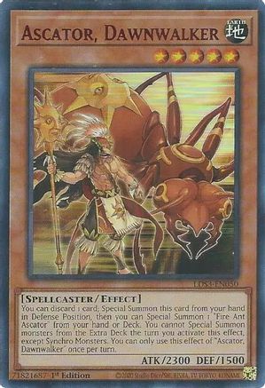 Ascator, Dawnwalker (Red) (LDS3-EN050) - Legendary Duelists: Season 3 1st Edition - Premium Yugioh Single from Konami - Just $0.25! Shop now at Game Crave Tournament Store