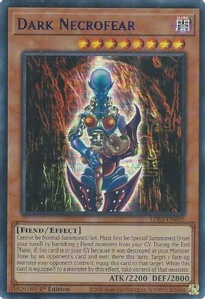 Dark Necrofear (Blue) (LDS3-EN002) - Legendary Duelists: Season 3 1st Edition - Premium Yugioh Single from Konami - Just $0.25! Shop now at Game Crave Tournament Store