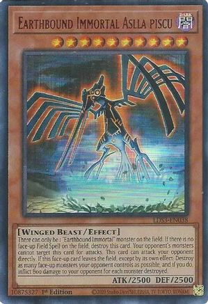 Earthbound Immortal Aslla Piscu (Red) (LDS3-EN038) - Legendary Duelists: Season 3 1st Edition - Premium Yugioh Single from Konami - Just $0.25! Shop now at Game Crave Tournament Store