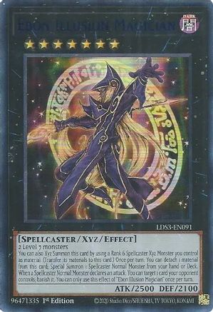 Ebon Illusion Magician (Blue) (LDS3-EN091) - Legendary Duelists: Season 3 1st Edition - Premium Yugioh Single from Konami - Just $0.34! Shop now at Game Crave Tournament Store