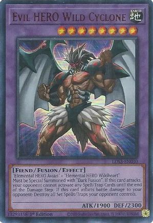 Evil HERO Wild Cyclone (Red) (LDS3-EN030) - Legendary Duelists: Season 3 1st Edition - Premium Yugioh Single from Konami - Just $0.25! Shop now at Game Crave Tournament Store