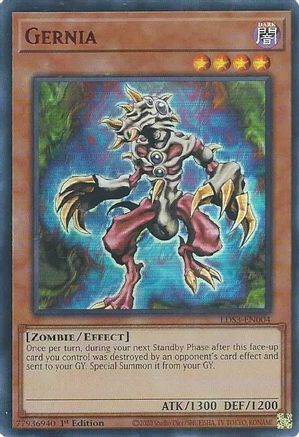 Gernia (Red) (LDS3-EN004) - Legendary Duelists: Season 3 1st Edition - Premium Yugioh Single from Konami - Just $0.25! Shop now at Game Crave Tournament Store