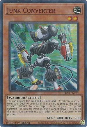 Junk Converter (Red) (LDS3-EN118) - Legendary Duelists: Season 3 1st Edition - Premium Yugioh Single from Konami - Just $0.26! Shop now at Game Crave Tournament Store
