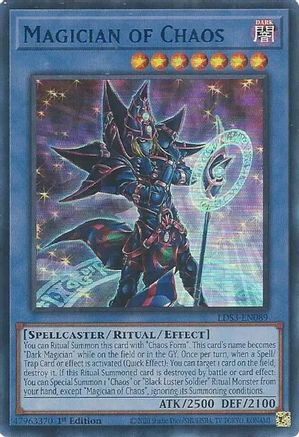 Magician of Chaos (Blue) (LDS3-EN089) - Legendary Duelists: Season 3 1st Edition - Premium Yugioh Single from Konami - Just $0.27! Shop now at Game Crave Tournament Store