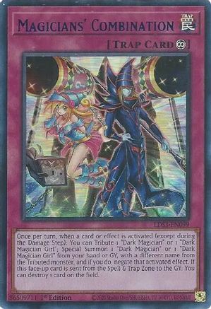 Magicians' Combination (Blue) (LDS3-EN099) - Legendary Duelists: Season 3 1st Edition - Premium Yugioh Single from Konami - Just $0.31! Shop now at Game Crave Tournament Store