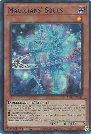 Magicians' Souls (Blue) (LDS3-EN088) - Legendary Duelists: Season 3 1st Edition - Premium Yugioh Single from Konami - Just $1.42! Shop now at Game Crave Tournament Store