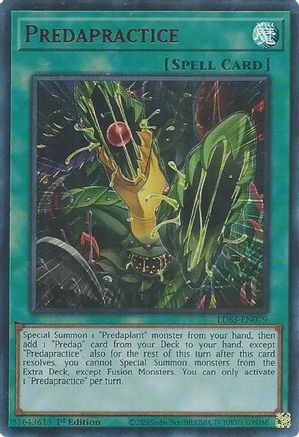 Predapractice (Red) (LDS3-EN079) - Legendary Duelists: Season 3 1st Edition - Premium Yugioh Single from Konami - Just $0.25! Shop now at Game Crave Tournament Store