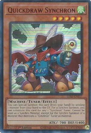 Quickdraw Synchron (Red) (LDS3-EN117) - Legendary Duelists: Season 3 1st Edition - Premium Yugioh Single from Konami - Just $0.25! Shop now at Game Crave Tournament Store