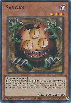 Sangan (Red) (LDS3-EN001) - Legendary Duelists: Season 3 1st Edition - Premium Yugioh Single from Konami - Just $0.29! Shop now at Game Crave Tournament Store
