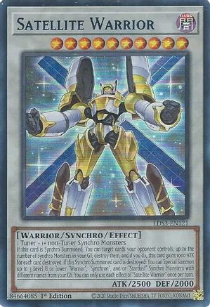 Satellite Warrior (Blue) (LDS3-EN121) - Legendary Duelists: Season 3 1st Edition - Premium Yugioh Single from Konami - Just $0.25! Shop now at Game Crave Tournament Store