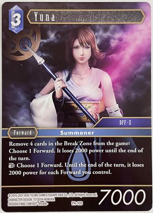 Yuna (DECK EXCLUSIVE CARDS) - Premium Final Fantasy Single from Deck Exclusive Cards - Just $0.37! Shop now at Game Crave Tournament Store