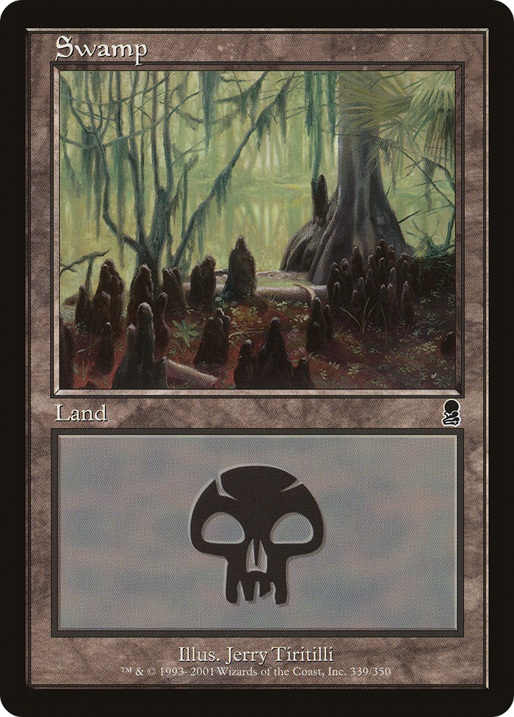 Swamp (ODY-339) - Odyssey Foil - Premium MTG Single from Wizards of the Coast - Just $2.38! Shop now at Game Crave Tournament Store