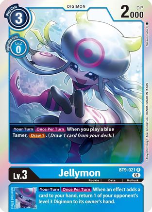 Jellymon (BT9-021) - X Record Foil - Premium Digimon Single from Bandai - Just $0.26! Shop now at Game Crave Tournament Store