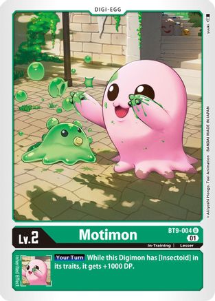 Motimon (BT9-004) - X Record - Premium Digimon Single from Bandai - Just $0.25! Shop now at Game Crave Tournament Store