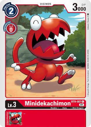 Minidekachimon (BT9-007) - X Record - Premium Digimon Single from Bandai - Just $0.13! Shop now at Game Crave Tournament Store