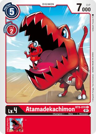 Atamadekachimon (BT9-010) - X Record - Premium Digimon Single from Bandai - Just $0.25! Shop now at Game Crave Tournament Store