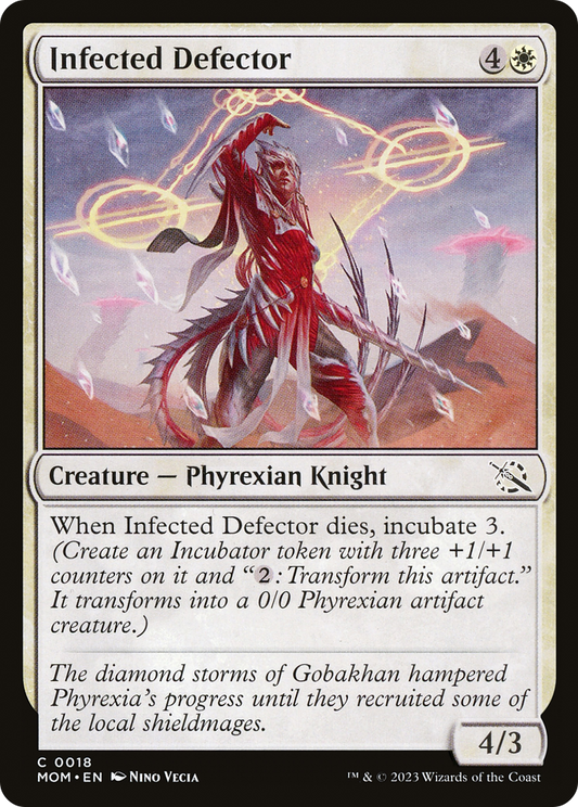 Infected Defector (MOM-018) - March of the Machine - Premium MTG Single from Wizards of the Coast - Just $0.08! Shop now at Game Crave Tournament Store