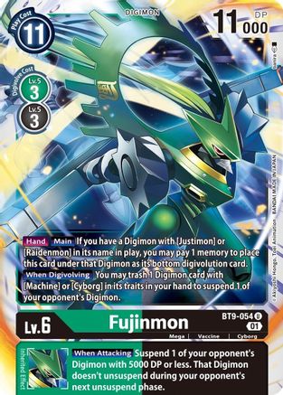 Fujinmon (BT9-054) - X Record - Premium Digimon Single from Bandai - Just $0.25! Shop now at Game Crave Tournament Store