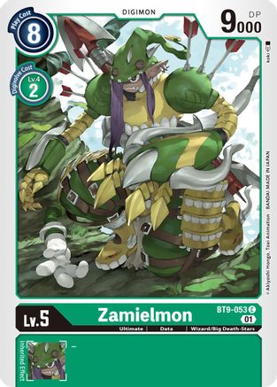 Zamielmon (BT9-053) - X Record - Premium Digimon Single from Bandai - Just $0.25! Shop now at Game Crave Tournament Store