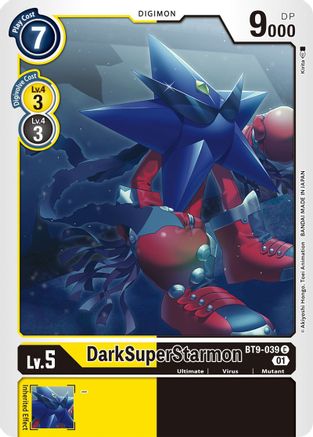 DarkSuperStarmon (BT9-039) - X Record - Premium Digimon Single from Bandai - Just $0.25! Shop now at Game Crave Tournament Store