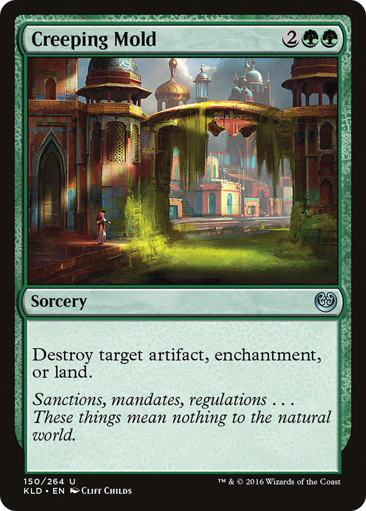 Creeping Mold (KLD-150) - Kaladesh Foil - Premium MTG Single from Wizards of the Coast - Just $0.08! Shop now at Game Crave Tournament Store