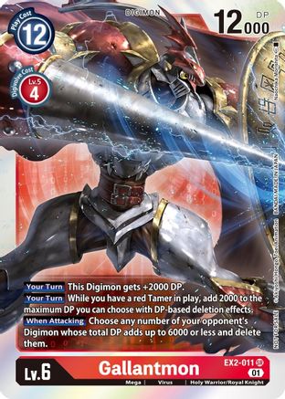 Gallantmon (Gen Con 2022) (EX2-011) - Digital Hazard Foil - Premium Digimon Single from Bandai - Just $153.90! Shop now at Game Crave Tournament Store
