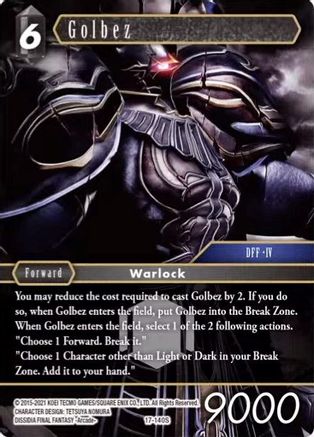 Golbez (REBELLION'S CALL) Foil - Premium Final Fantasy Single from Rebellion's Call - Just $0.63! Shop now at Game Crave Tournament Store