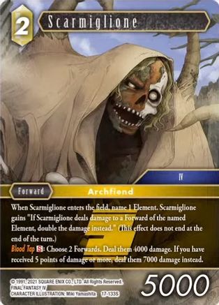 Scarmiglione (REBELLION'S CALL) - Premium Final Fantasy Single from Rebellion's Call - Just $0.75! Shop now at Game Crave Tournament Store