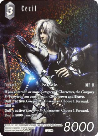 Cecil (Full Art) (REBELLION'S CALL) Foil - Premium Final Fantasy Single from Rebellion's Call - Just $2.90! Shop now at Game Crave Tournament Store