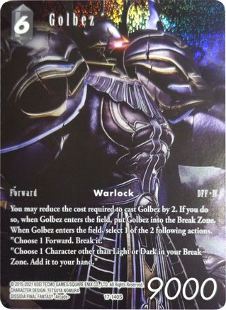 Golbez (Full Art) (REBELLION'S CALL) Foil - Premium Final Fantasy Single from Rebellion's Call - Just $2.68! Shop now at Game Crave Tournament Store
