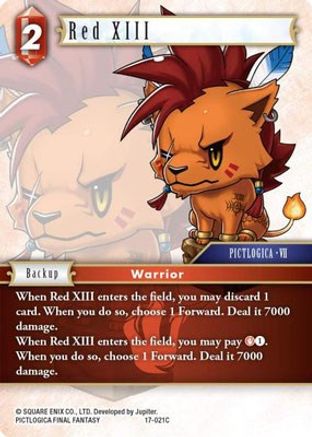 Red XIII (REBELLION'S CALL) - Premium Final Fantasy Single from Rebellion's Call - Just $0.25! Shop now at Game Crave Tournament Store