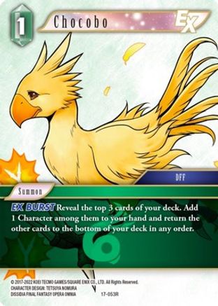 Chocobo EX (REBELLION'S CALL) - Premium Final Fantasy Single from Rebellion's Call - Just $0.65! Shop now at Game Crave Tournament Store