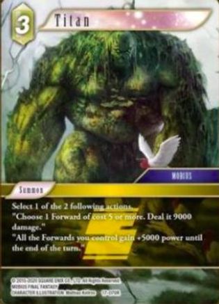 Titan (REBELLION'S CALL) - Premium Final Fantasy Single from Rebellion's Call - Just $0.25! Shop now at Game Crave Tournament Store