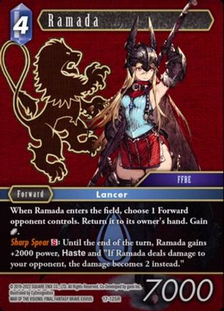 Ramada (REBELLION'S CALL) Foil - Premium Final Fantasy Single from Rebellion's Call - Just $0.48! Shop now at Game Crave Tournament Store