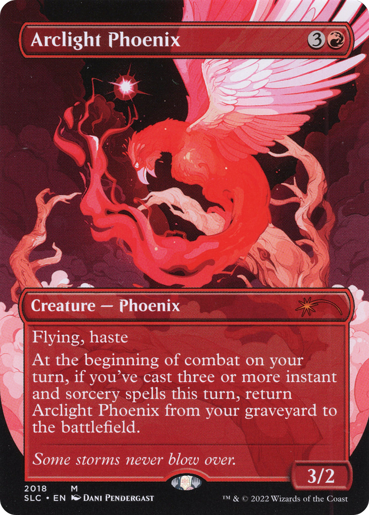 Arclight Phoenix (SLC-2018) - Secret Lair 30th Anniversary Countdown Kit (Borderless) - Premium MTG Single from Wizards of the Coast - Just $0.76! Shop now at Game Crave Tournament Store