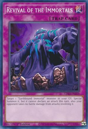 Revival of the Immortals (LDS3-EN059) - Legendary Duelists: Season 3 1st Edition - Premium Yugioh Single from Konami - Just $0.25! Shop now at Game Crave Tournament Store