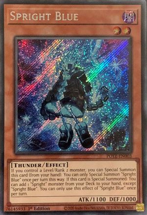 Spright Blue (POTE-EN003) - Power of the Elements 1st Edition - Premium Yugioh Single from Konami - Just $4.86! Shop now at Game Crave Tournament Store