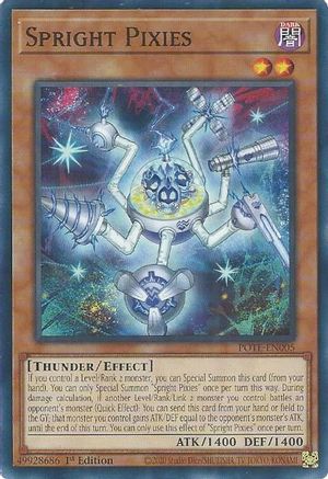 Spright Pixies (POTE-EN005) - Power of the Elements 1st Edition - Premium Yugioh Single from Konami - Just $0.25! Shop now at Game Crave Tournament Store