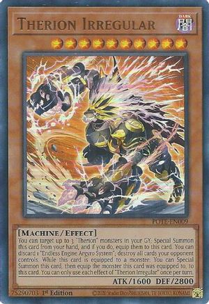 Therion Irregular (POTE-EN009) - Power of the Elements 1st Edition - Premium Yugioh Single from Konami - Just $0.08! Shop now at Game Crave Tournament Store