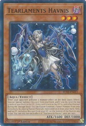 Tearlaments Havnis (POTE-EN013) - Power of the Elements 1st Edition - Premium Yugioh Single from Konami - Just $0.08! Shop now at Game Crave Tournament Store