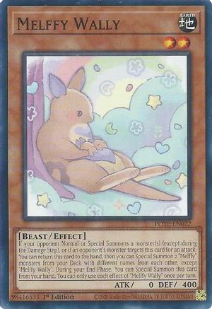 Melffy Wally (POTE-EN022) - Power of the Elements 1st Edition - Premium Yugioh Single from Konami - Just $0.25! Shop now at Game Crave Tournament Store