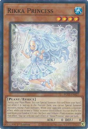 Rikka Princess (POTE-EN027) - Power of the Elements Unlimited - Premium Yugioh Single from Konami - Just $0.25! Shop now at Game Crave Tournament Store