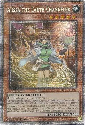 Aussa the Earth Channeler (Starlight Rare) (POTE-EN032) - Power of the Elements 1st Edition - Premium Yugioh Single from Konami - Just $3.47! Shop now at Game Crave Tournament Store