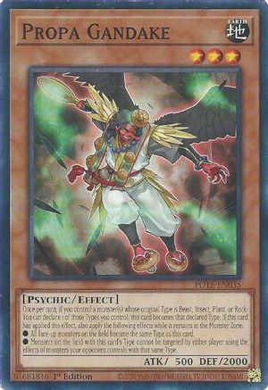 Propa Gandake (POTE-EN035) - Power of the Elements Unlimited - Premium Yugioh Single from Konami - Just $0.08! Shop now at Game Crave Tournament Store