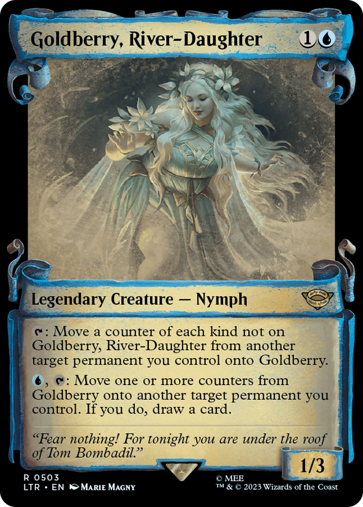 Goldberry, River-Daughter (LTR-503) - The Lord of the Rings: Tales of Middle-earth: (Showcase) - Premium MTG Single from Wizards of the Coast - Just $2.75! Shop now at Game Crave Tournament Store