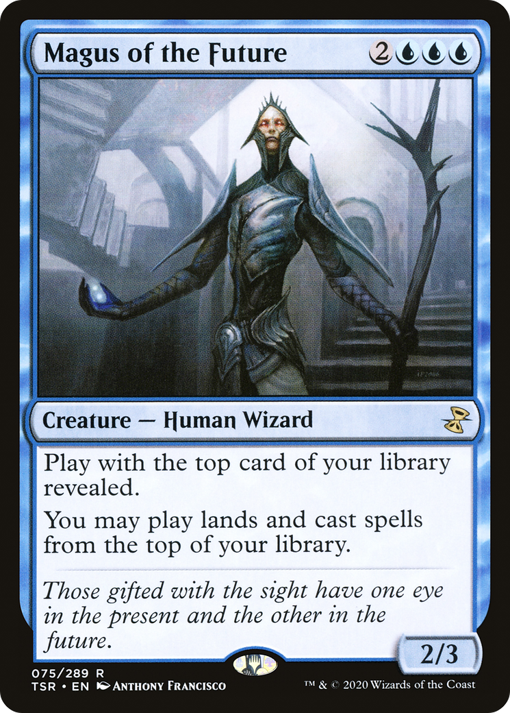 Magus of the Future (TSR-075) - Time Spiral Remastered - Premium MTG Single from Wizards of the Coast - Just $0.08! Shop now at Game Crave Tournament Store