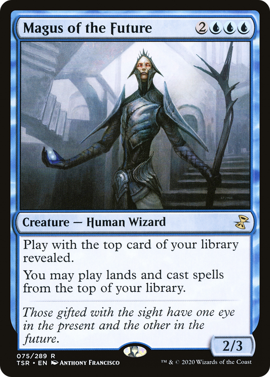 Magus of the Future (TSR-075) - Time Spiral Remastered - Premium MTG Single from Wizards of the Coast - Just $0.08! Shop now at Game Crave Tournament Store