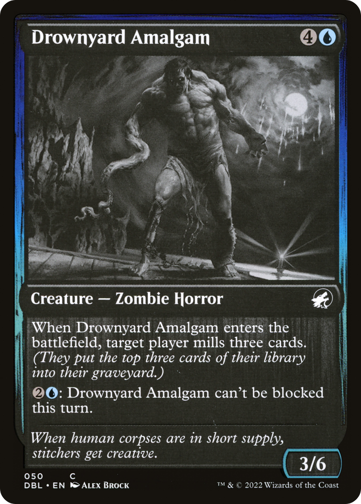 Drownyard Amalgam (DBL-050) - Innistrad: Double Feature - Premium MTG Single from Wizards of the Coast - Just $0.25! Shop now at Game Crave Tournament Store