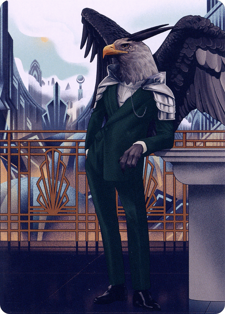 Falco Spara, Pactweaver // Falco Spara, Pactweaver (ASNC-067) - New Capenna Art Series (Borderless) Foil - Premium MTG Single from Wizards of the Coast - Just $0! Shop now at Game Crave Tournament Store